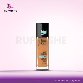Maybelline Fit Me Matte + Poreless Liquid Foundation Makeup-330 Toffee 30ml Rupoishe