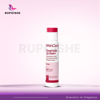 WishCare Ceramide Tinted Lip Balm with SPF 50 PA+++ 5g Rupoishe