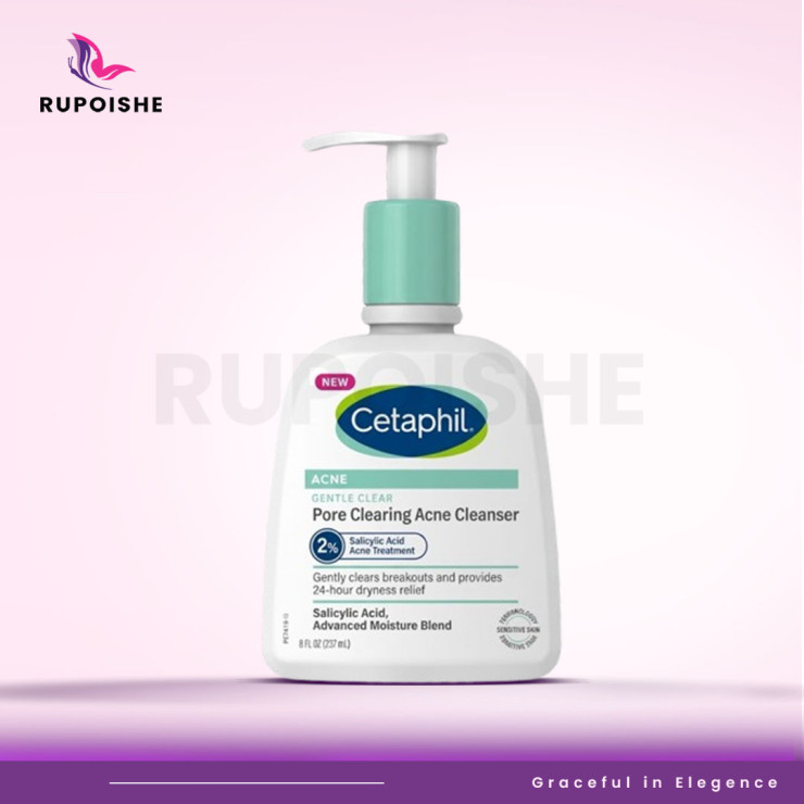 Cetaphil Gentle Clear Pore Clearing Acne Cleanser 237ml Rupoishe