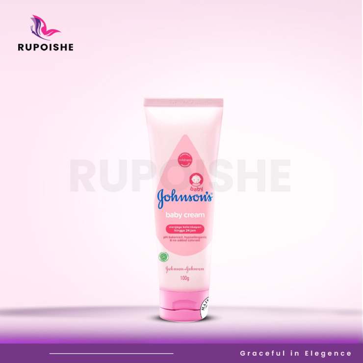 Johnson's Baby Cream Pot 100g Rupoishe