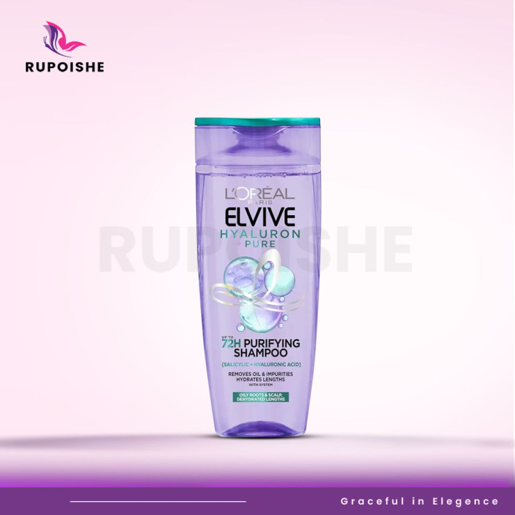 Loreal Elvive Hyaluron Pure Shampoo 400ml Rupoishe
