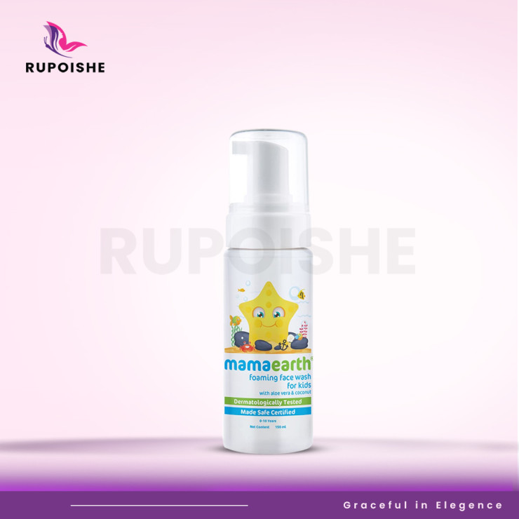 Mamaearth Foaming Face Wash For Kids 150ml Rupoishe
