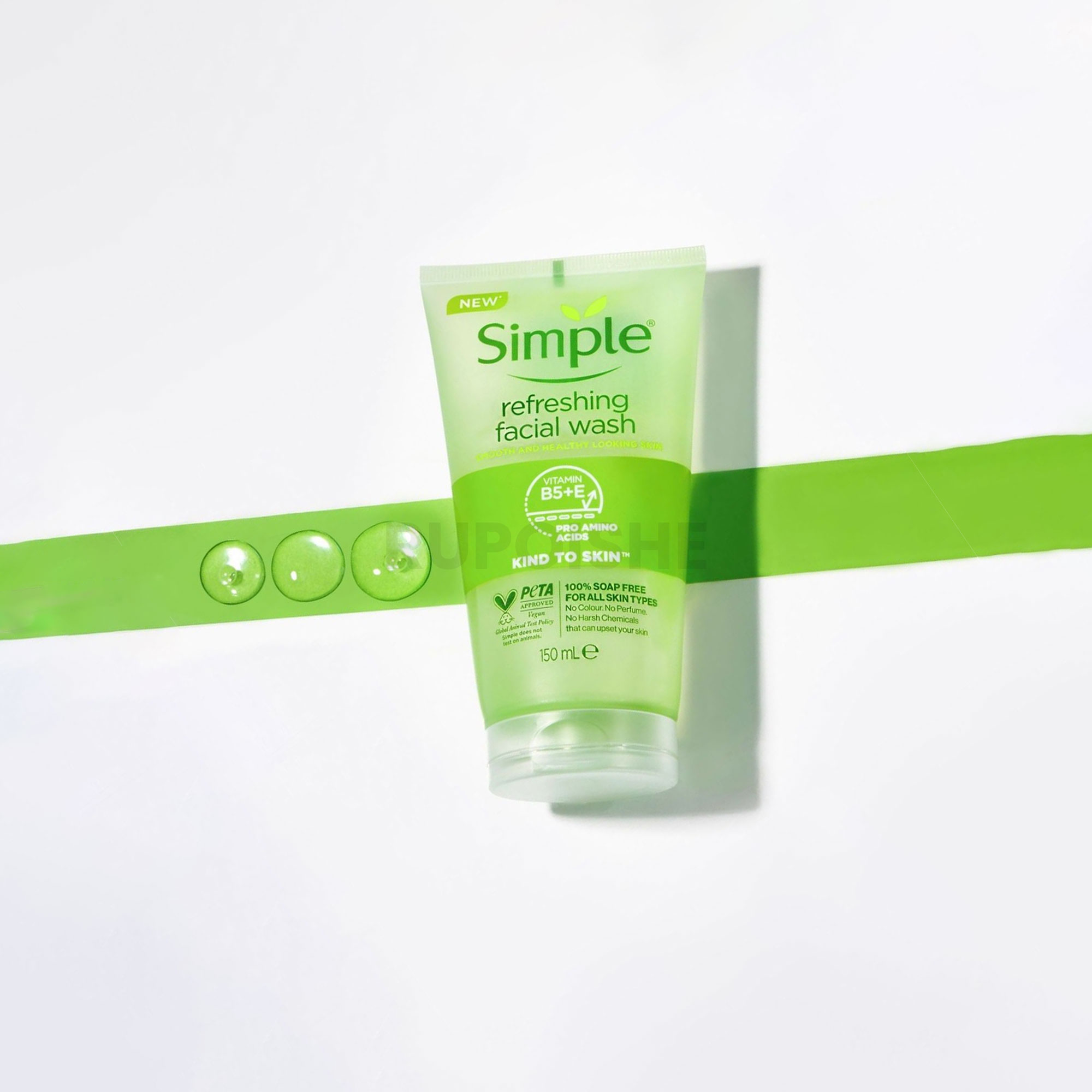 simple refreshing facewash in bangladesh